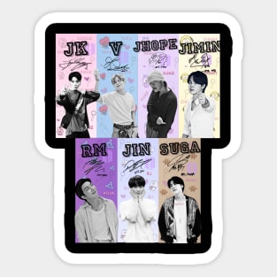 BTS Sticker